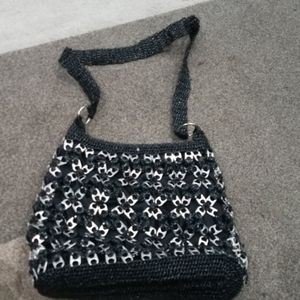A hand crafted bag purse